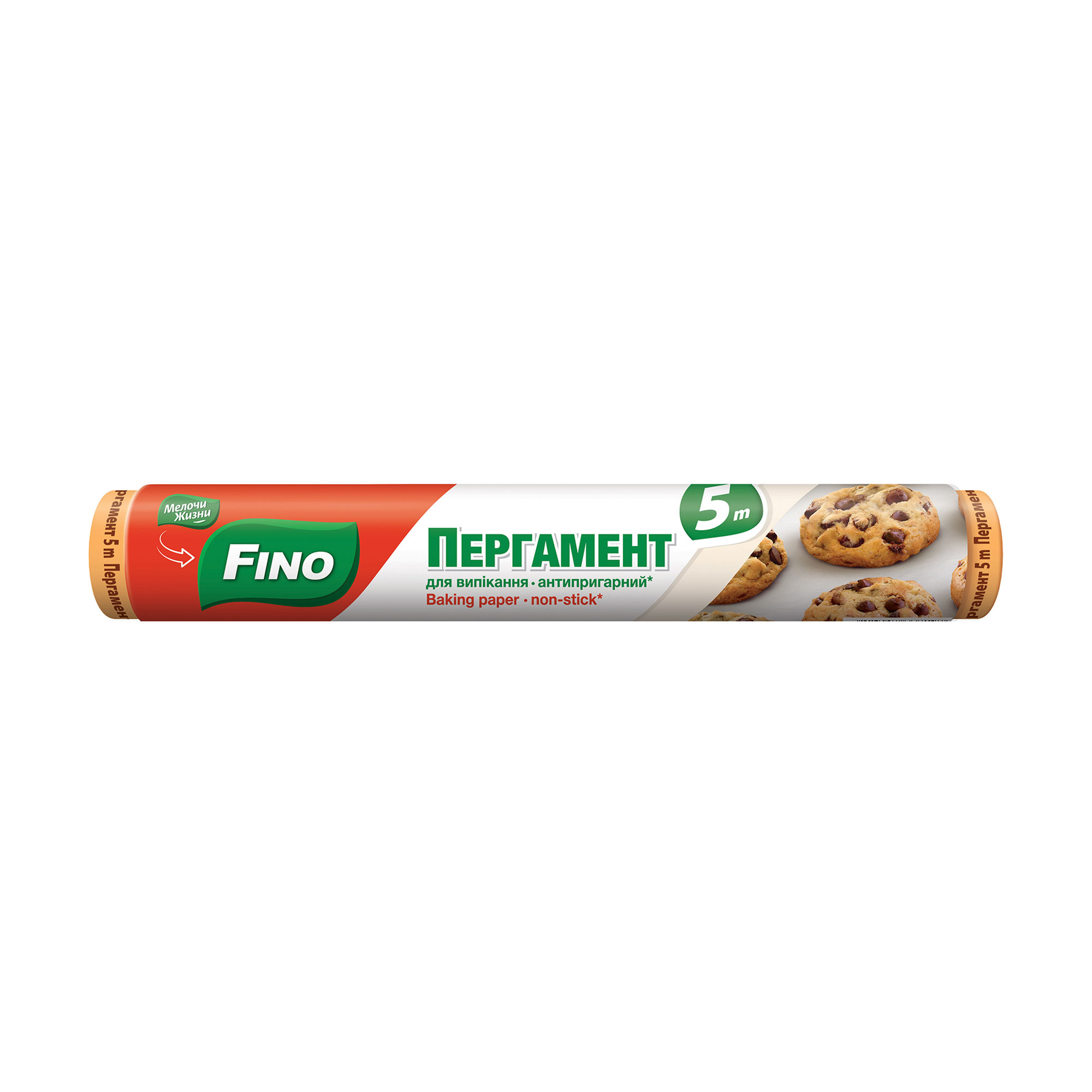 Антипригарний пергамент для випічки Fino, 5 м